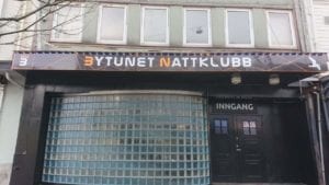 Fasadeskilt Bytunet nattklubb