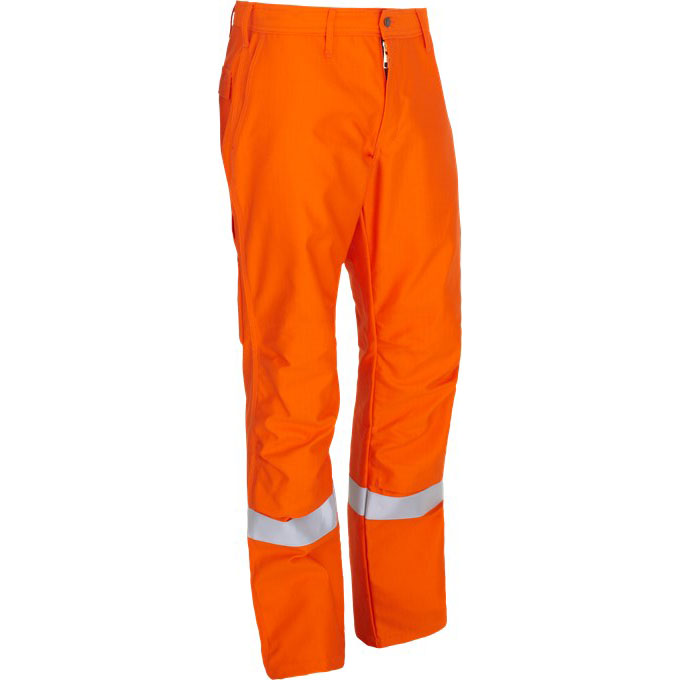 Offshore bukse Orange med refleks