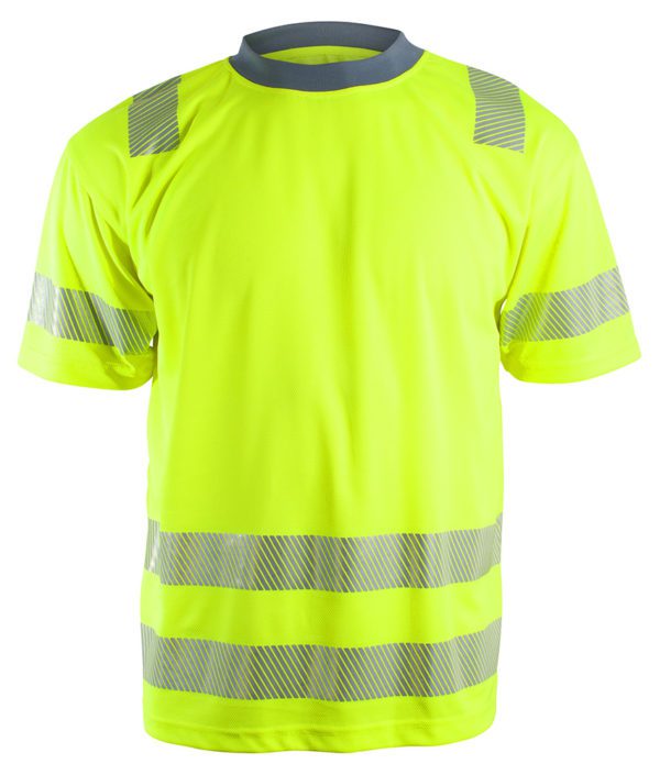 Sundsvall synlighets T-skjorte safety gul