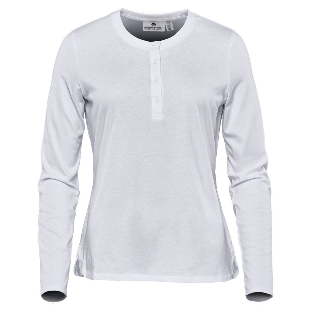 Torcello L-S Henley Jersey (Dame)